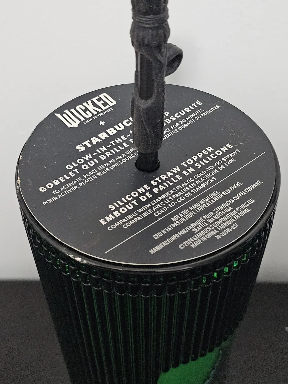 Starbucks Green Ribbed Stainless Tumbler